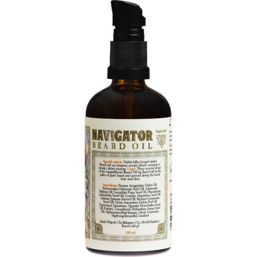RareCraft beard oil olejek do brody Navigator 100 ml2.jpg