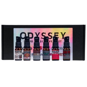 RareCraft Odyssey zestaw olejków do brody 6x10ml