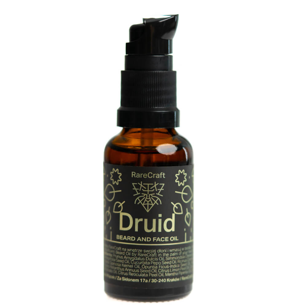 Druidzki olejek do brody rarecraft