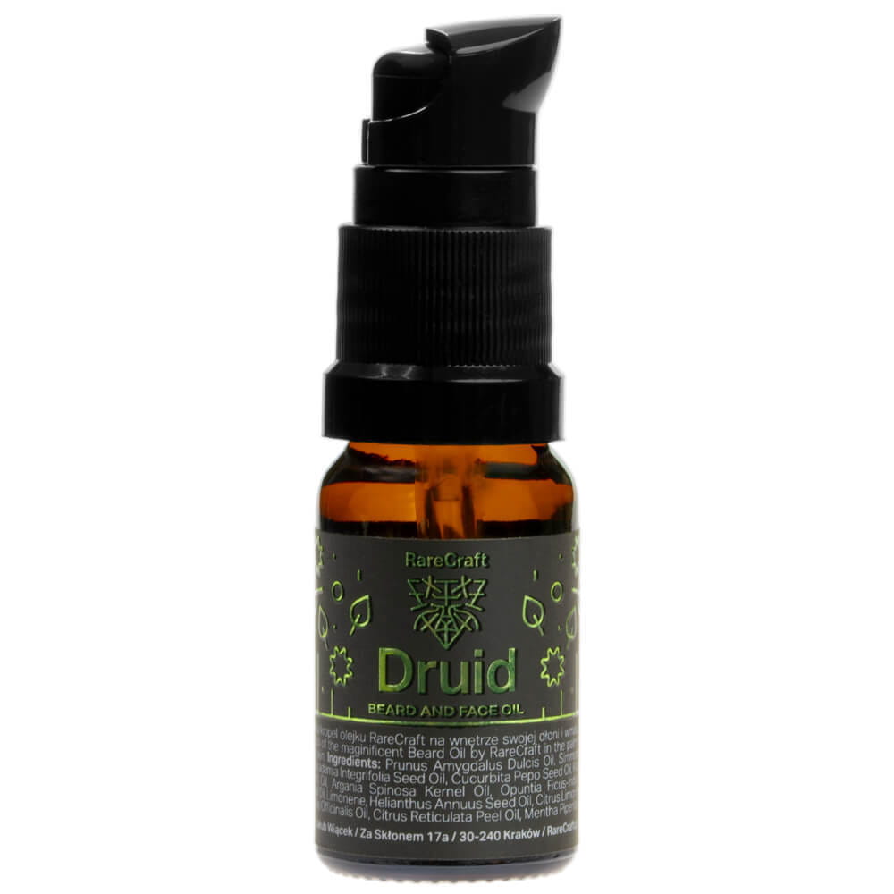 RareCraft Olejek do brody Druid 10 ml - naturalna pielęgnacja