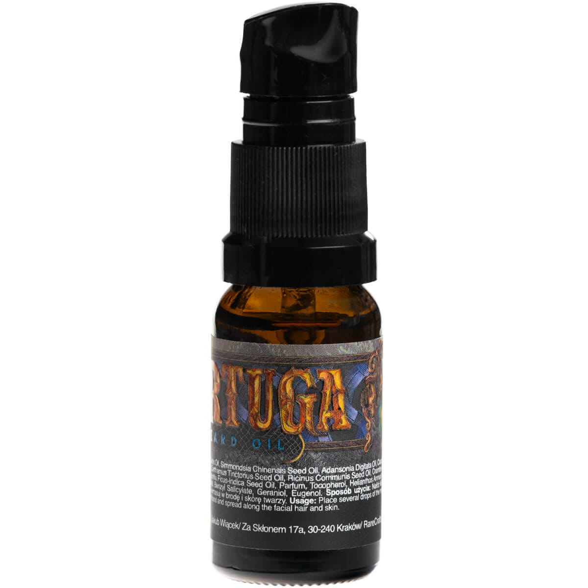 RareCraft Olejek do brody Tortuga 10 ml - piracka edycja